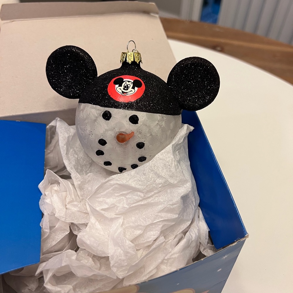 Disneyland Mickey Mouse Christmas Ornament